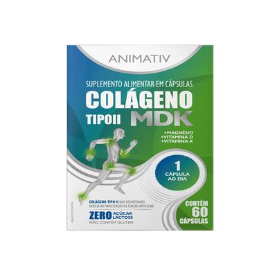Animativ Colágeno Tipo II MDK 60 Cápsulas